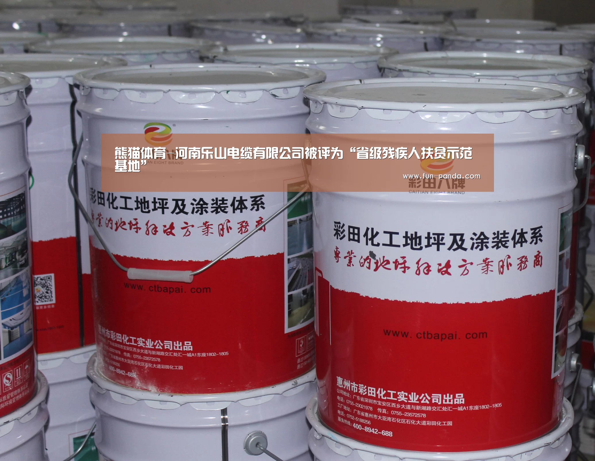 熊猫体育-河南乐山电缆有限公司被评为“省级残疾人扶贫示范基地”(图1) 游戏API